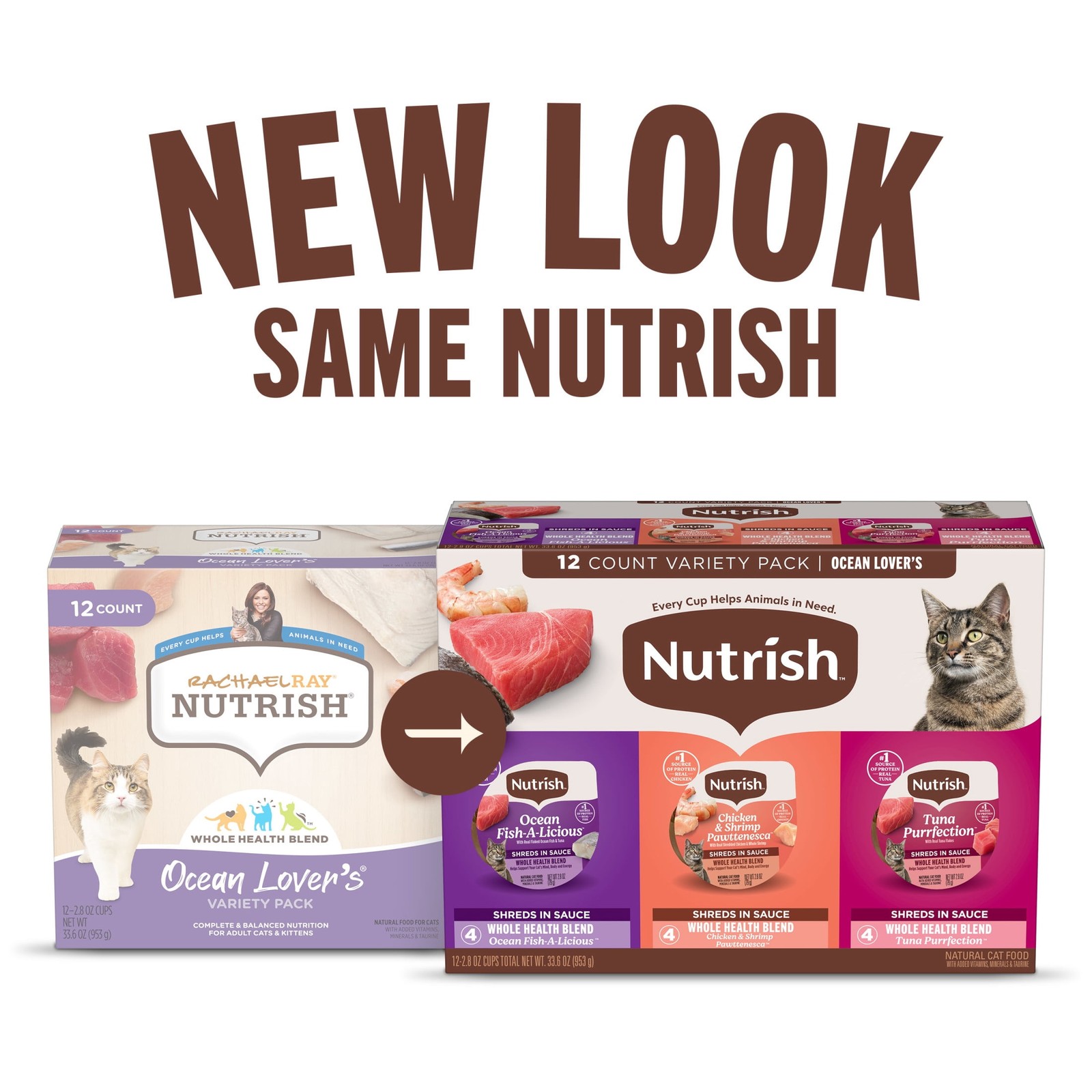 Grain-Free Wet Cat Food Variety Pack, Chicken Lover’s Whole Health Blend, 2.8 oz