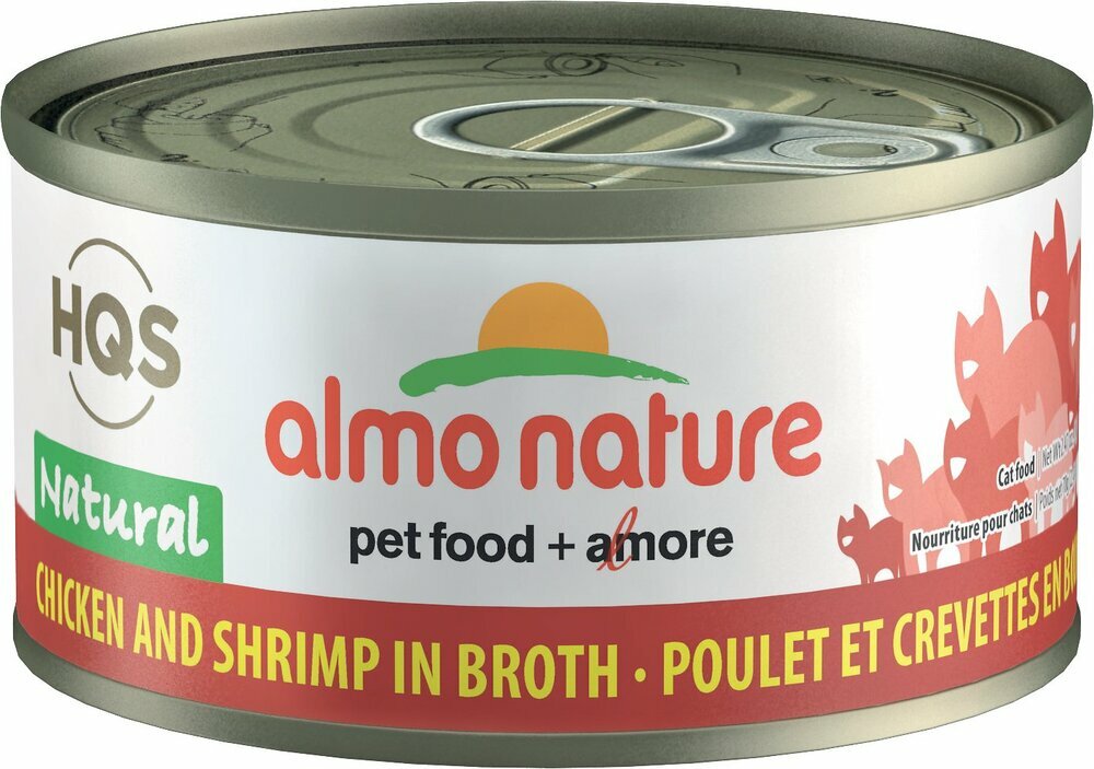 46213 Almo Nature USA Natural Chicken with Shrimp 24/2.47oz
