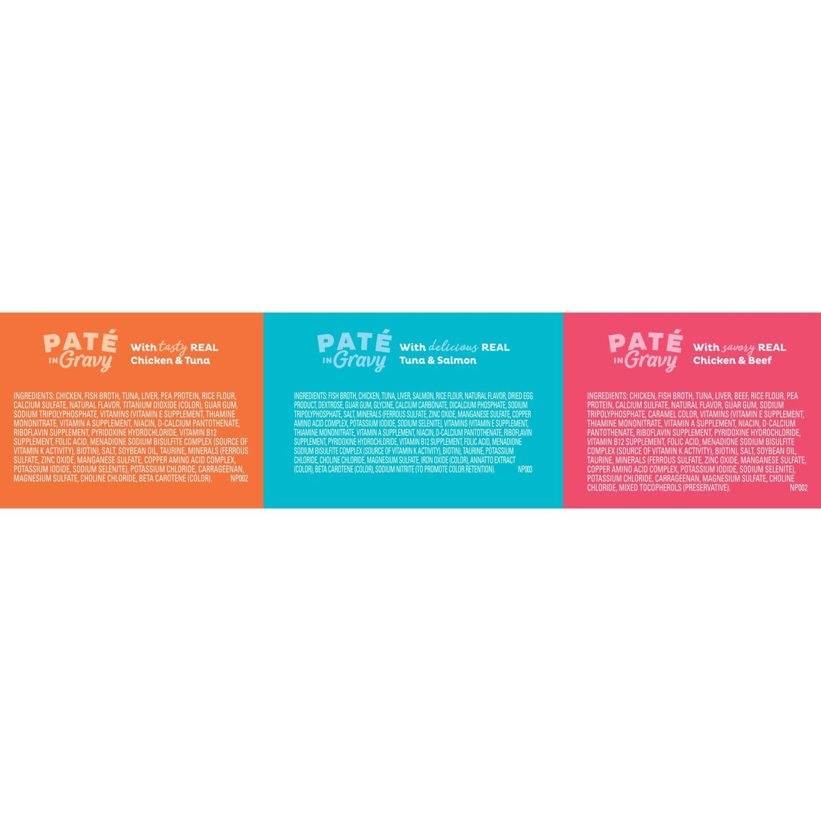 Meow Mix Pate in Gravy Surf n’ Turf Pates, Wet Cat Food, 2.75 oz Cup, 12 Pack