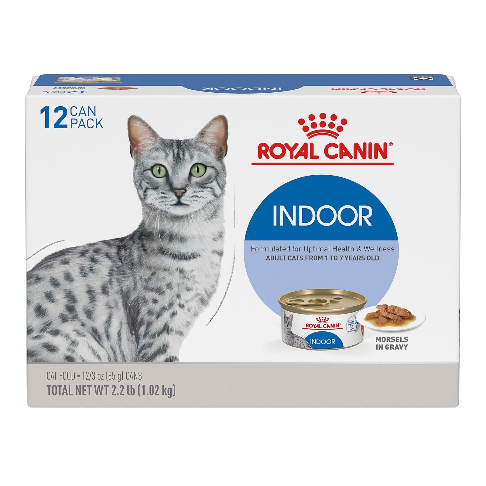 Royal Canin Feline Health Nutrition Indoor 3 Ounce (Pack of 12), Original