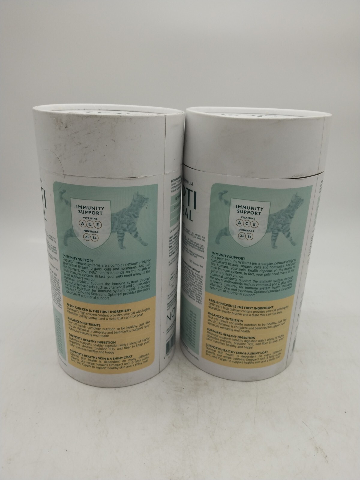 2 Opti Meal Super Premium Adult Cat Food Vit Miner NEW 01/2024. 127