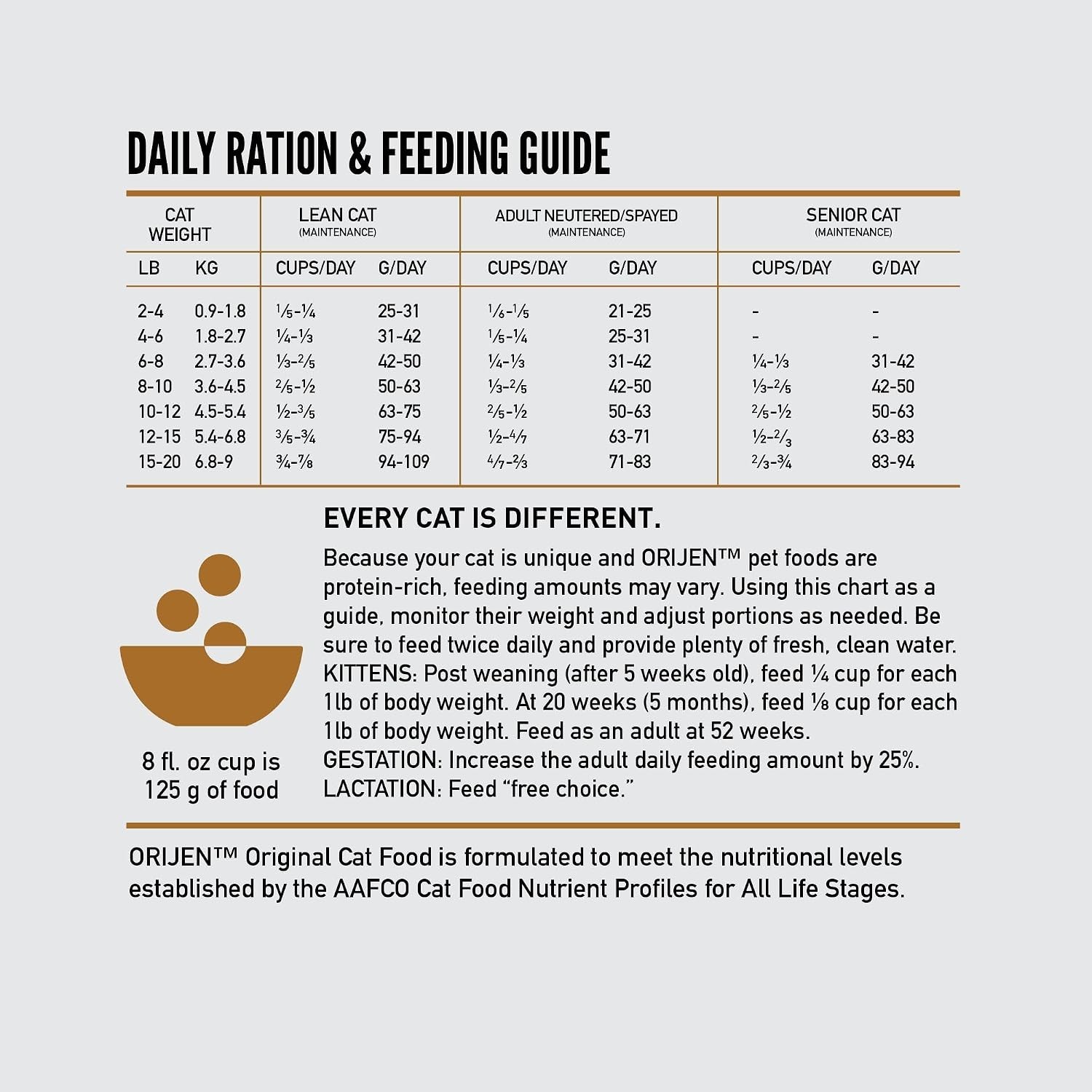 4 lb Recipe Dry Cat Food – Grain-Free, All Life Stages Nutrition