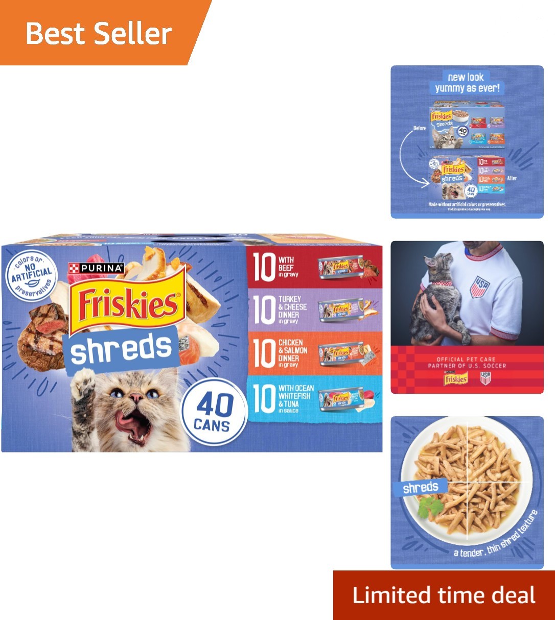Elegant 40-Pack of Purina Adult Cat Food – Flavors in Gravy to Please Cats