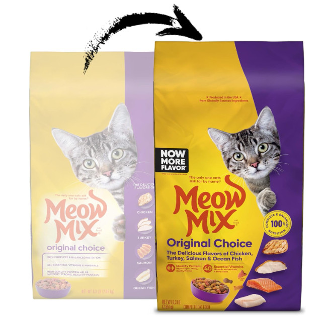 Meow Mix Original Choice Dry Cat Food, 6.3 Pound Bag