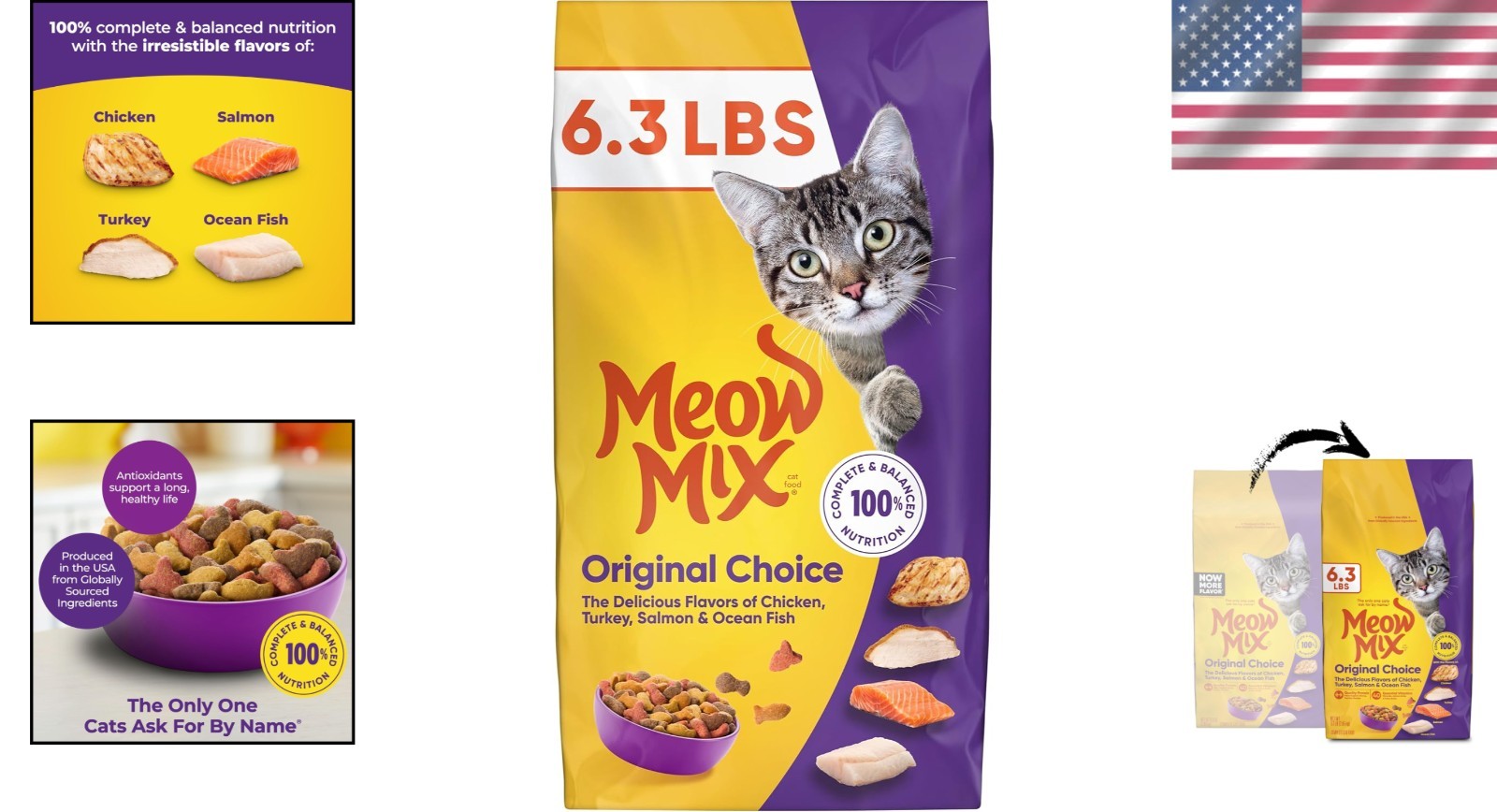 Choice Dry Cat Food, 6.3 lb Bag – Nourishment for All Breeds
