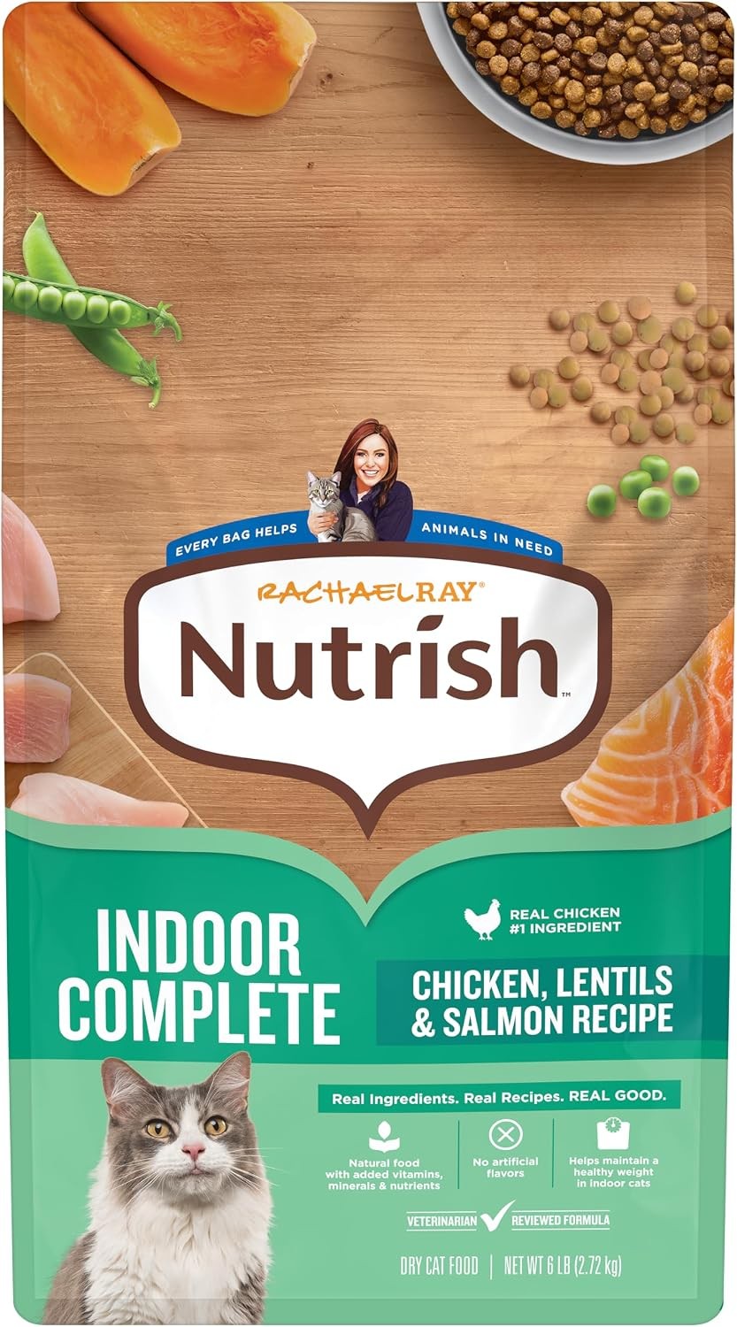 Complete Dry Cat Food, 6 lb Bag, Chicken & Lentils
