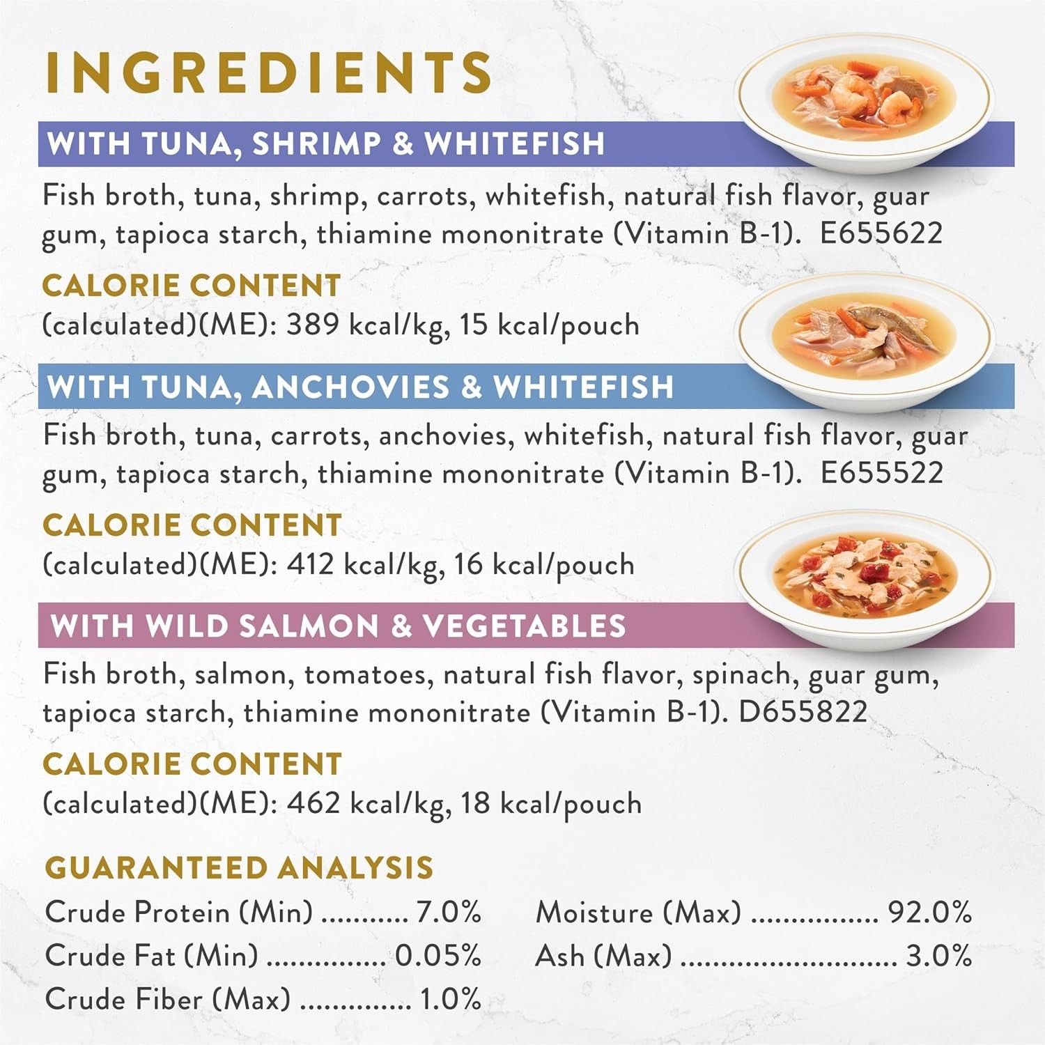 Purina Broth Complements – 12-Pack of Lickable Seafood Cat Treats in Pouches
