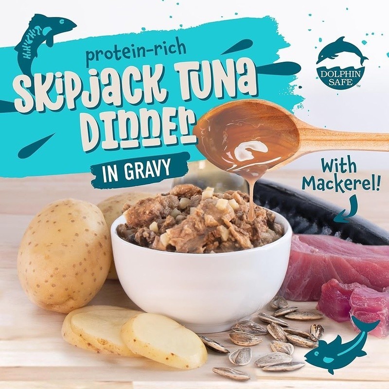 High Quality Tuna Mackerel Wet Cat Food Healthy Muscle Support Skin Coat Boost