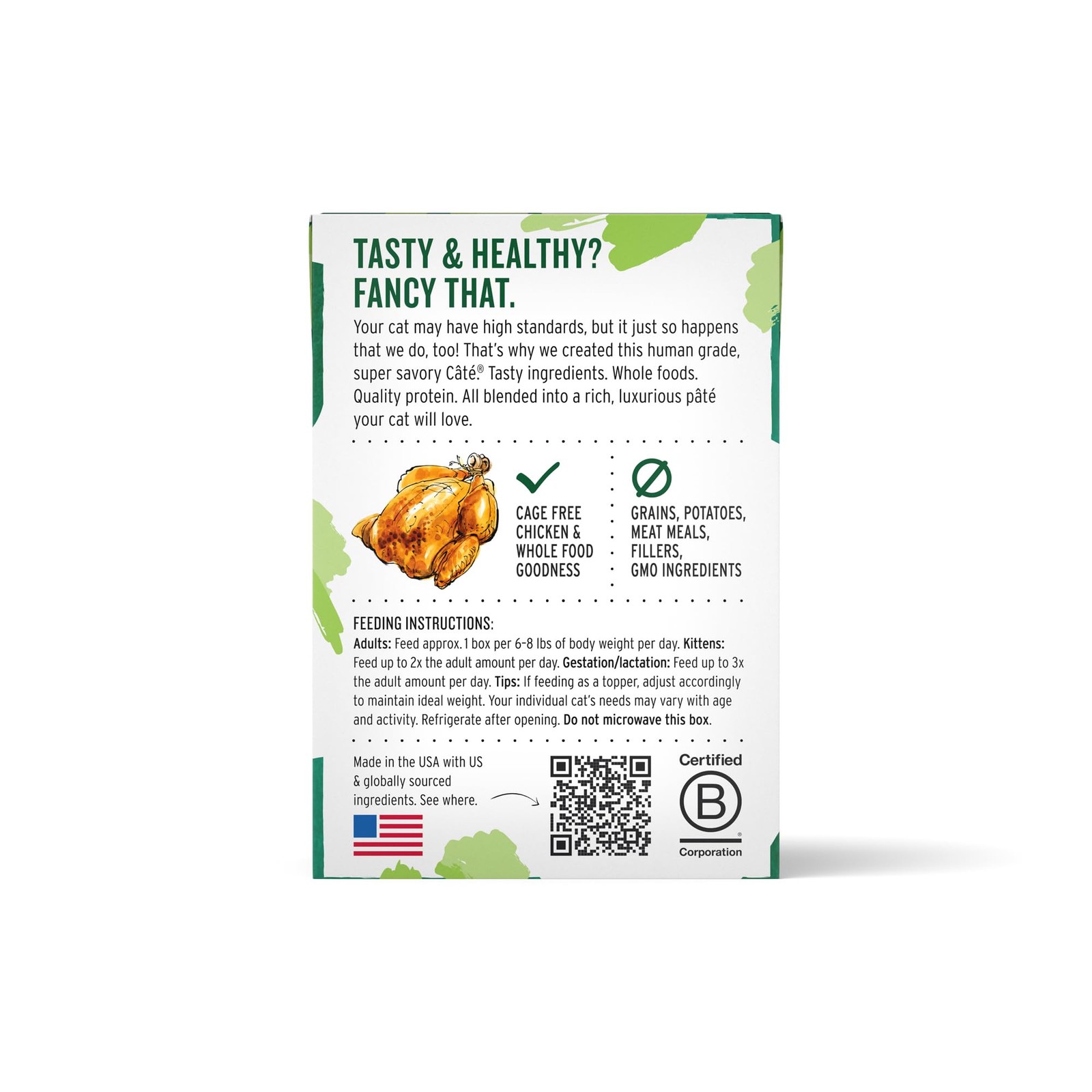 The Honest Kitchen Human Grade Ct Grain Chicken Pt Wet Cat Food 5.5 Oz Pack Of