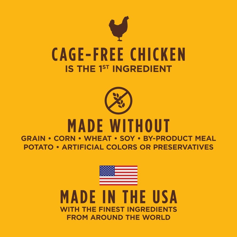 Instinct Original Grain Free Dry Cat Food Cage Free Chicken 5 Pound Bag