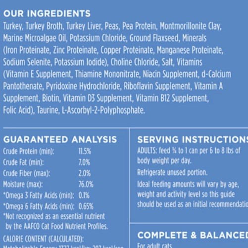 Instinct LID Turkey Recipe Canned Cat Food 12/5.5oz Cans