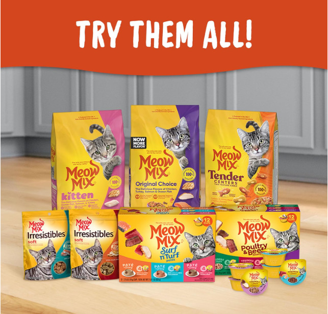 Meow Mix Original Choice Dry Cat Food, 6.3 Pound Bag