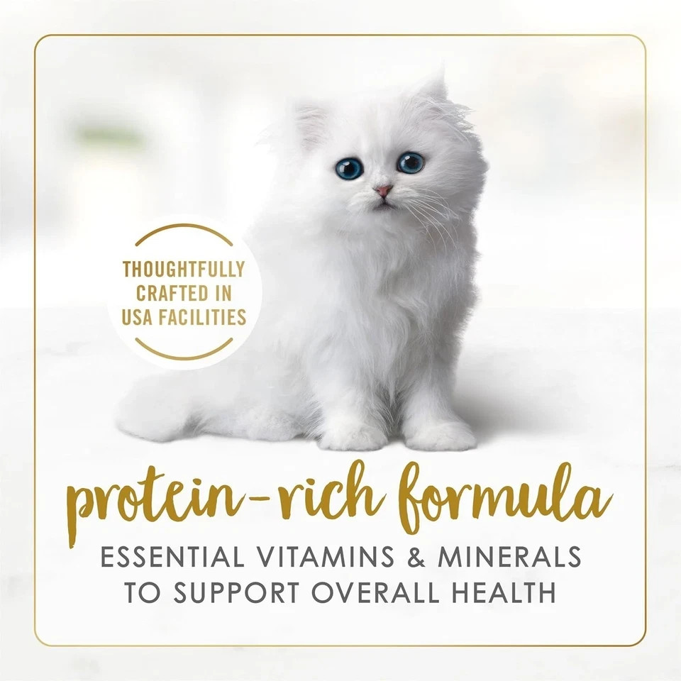 3 Pack Fancy Feast Kitten Grain Free Pate Wet Cat Food 3 oz 24 Ct Variety Pack