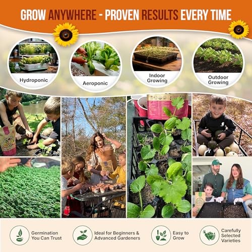 Variety Pack – 1,870+ 25 Summer Vegetable & Fruit Seeds Summer Vegetable Seeds