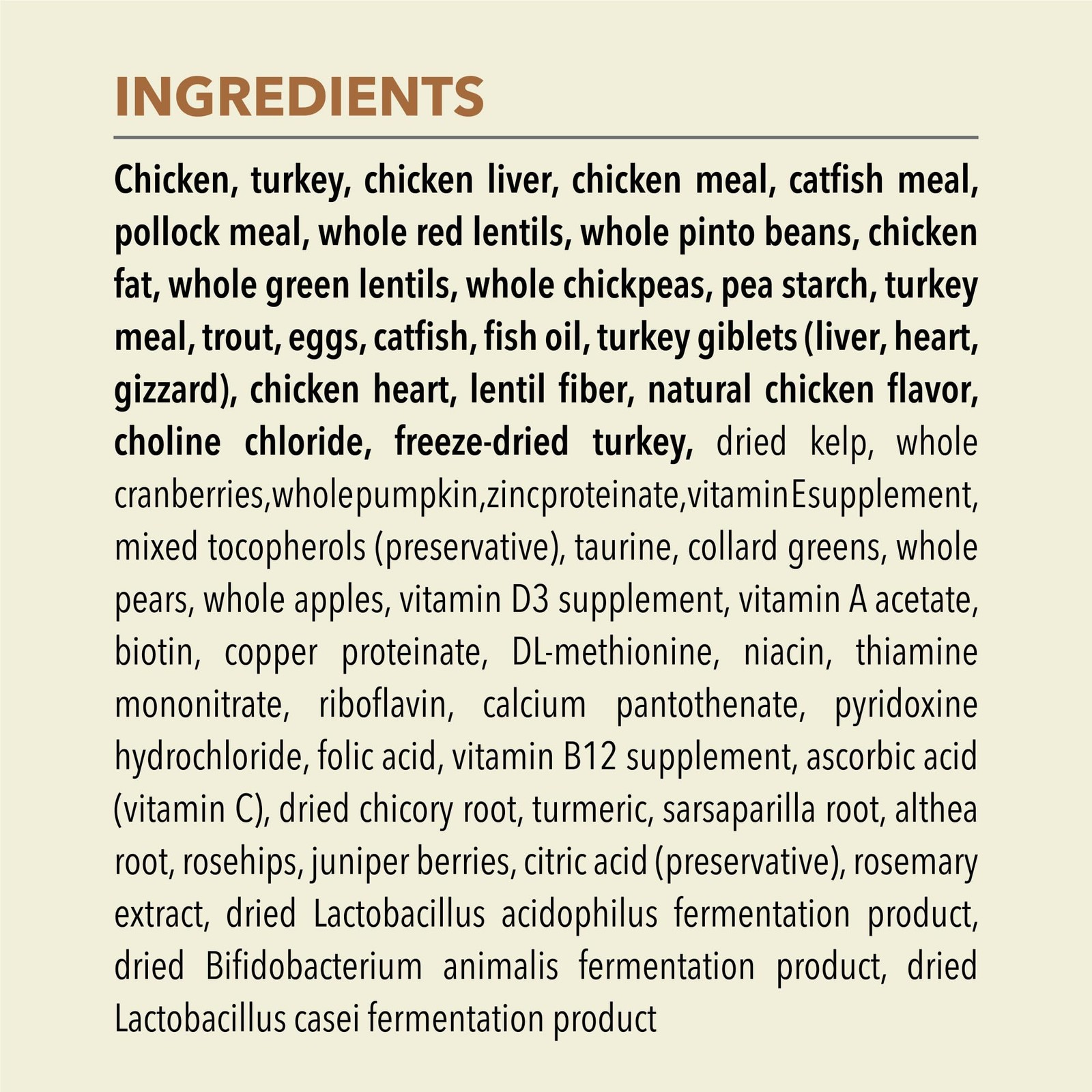 Grain-Free Dry Cat Food with Chicken, Turkey, Fish & Eggs – 10lb Bag