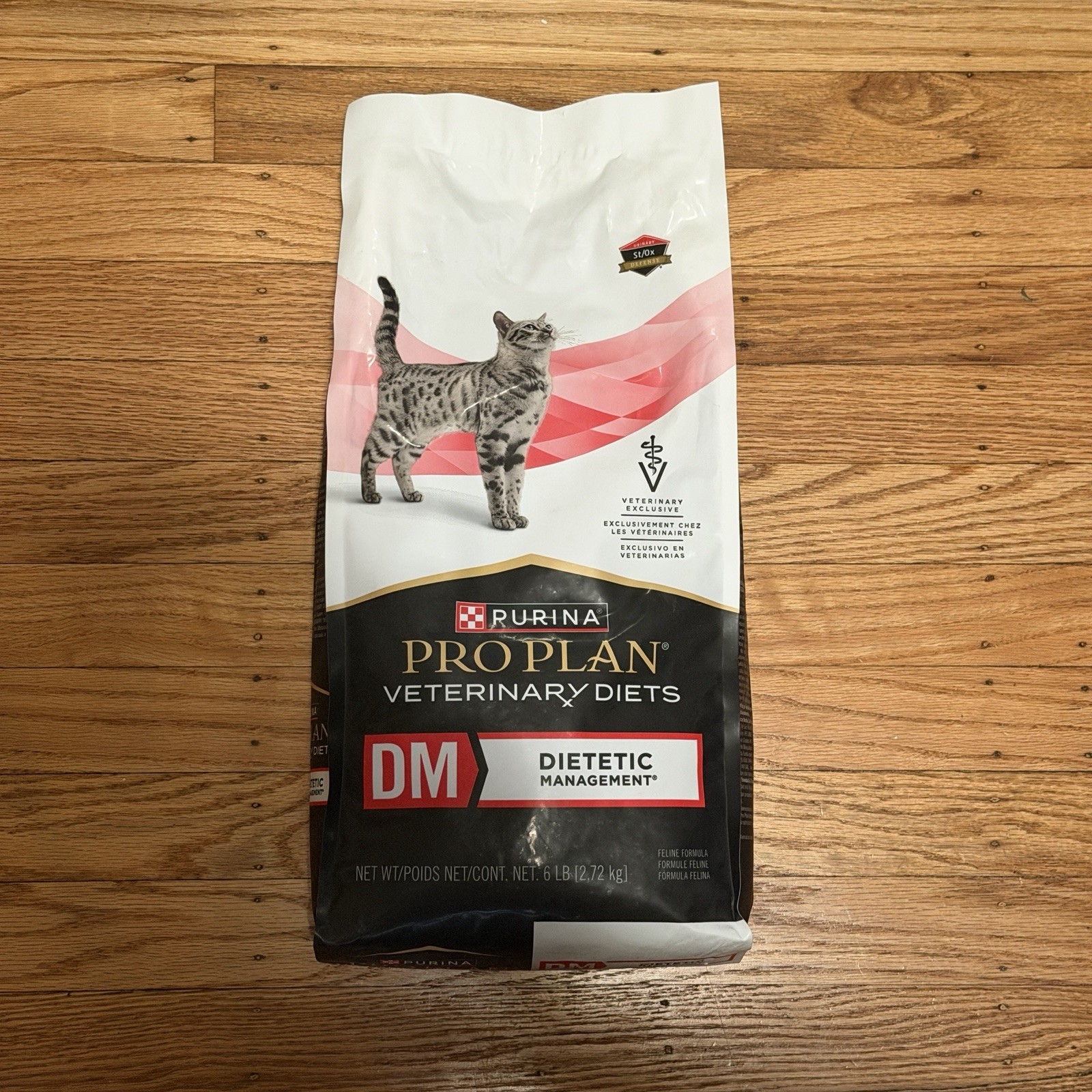 Veterinary Diet Cat Food – DM Dietetic Management Formula, 6 lb Dry Food for Cat