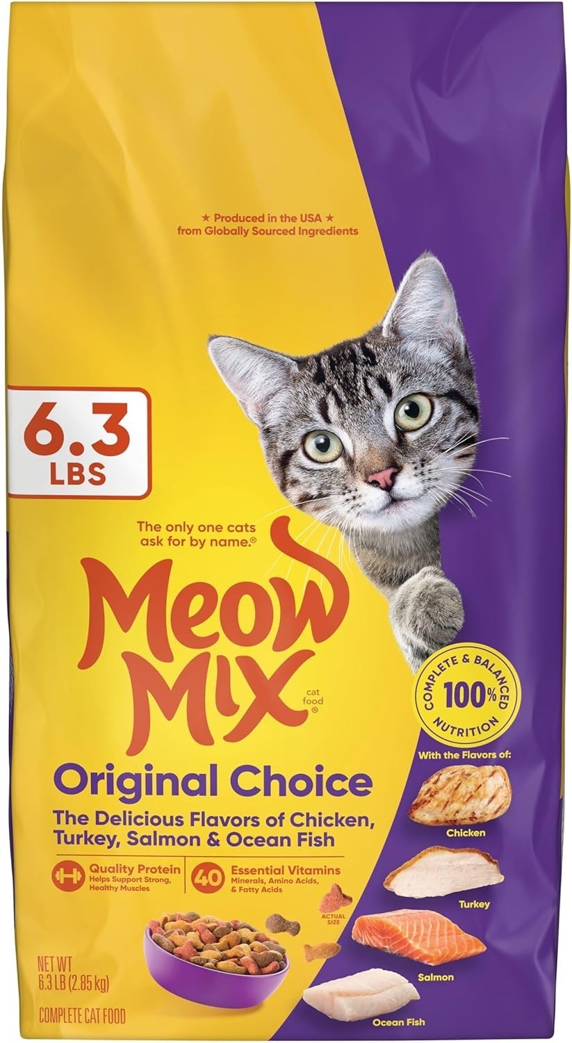 All Life Stages Choice Dry Cat Food, 6.3 lb – Made in the U.S.A.