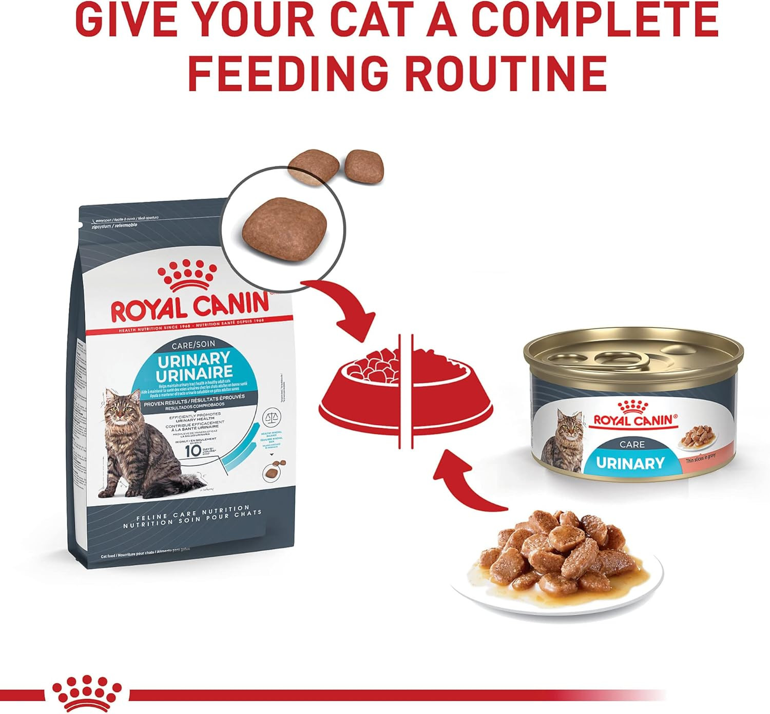 Feline Care Nutrition Urinary Care Adult Thin Slices in Gravy Cat Food, 3 Oz (Pa