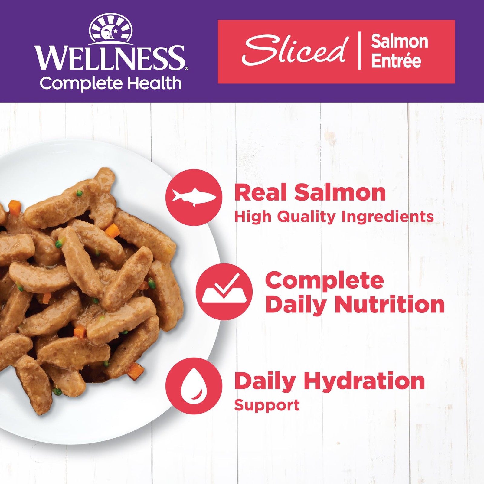Target 24 Pack 5.53 Ounce Sliced Salmon Grain Free Wet Cat Food Canned Entree
