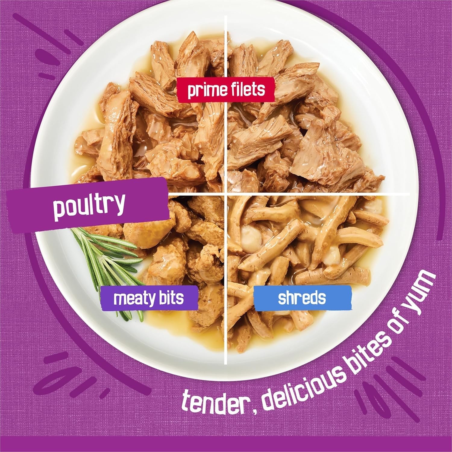 Purina Friskies Gravy Wet Cat Food Variety (Pack of 32) 5.5 oz