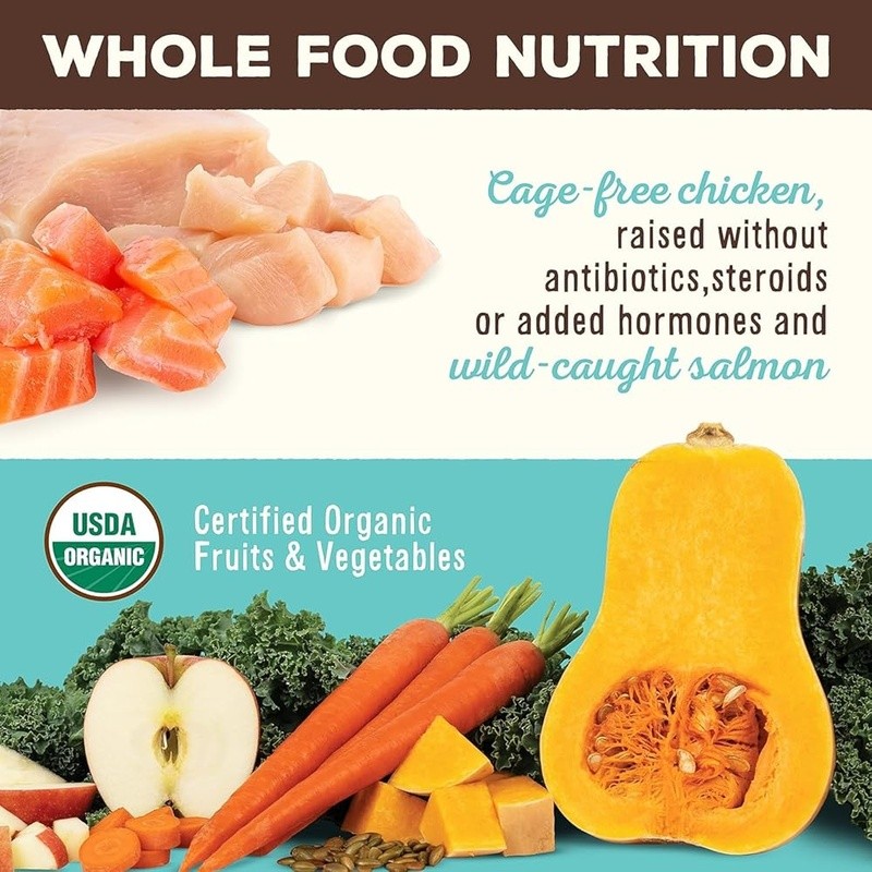 Freeze Dried Cat Food Chicken Salmon Grain Free Raw Nutrition All Life Stages US