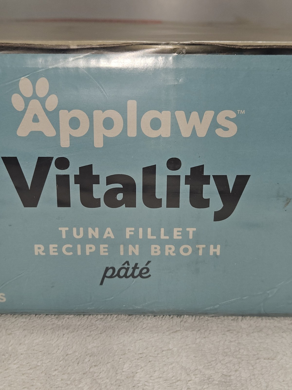 24 Pack!Applaws Vitality Tuna Fillet Recipe In Broth Pate For Cats 24 5.5oz Cans