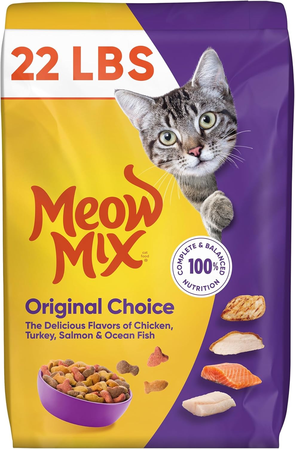 Original Choice Dry Cat Food, 6.3 Pound Bag