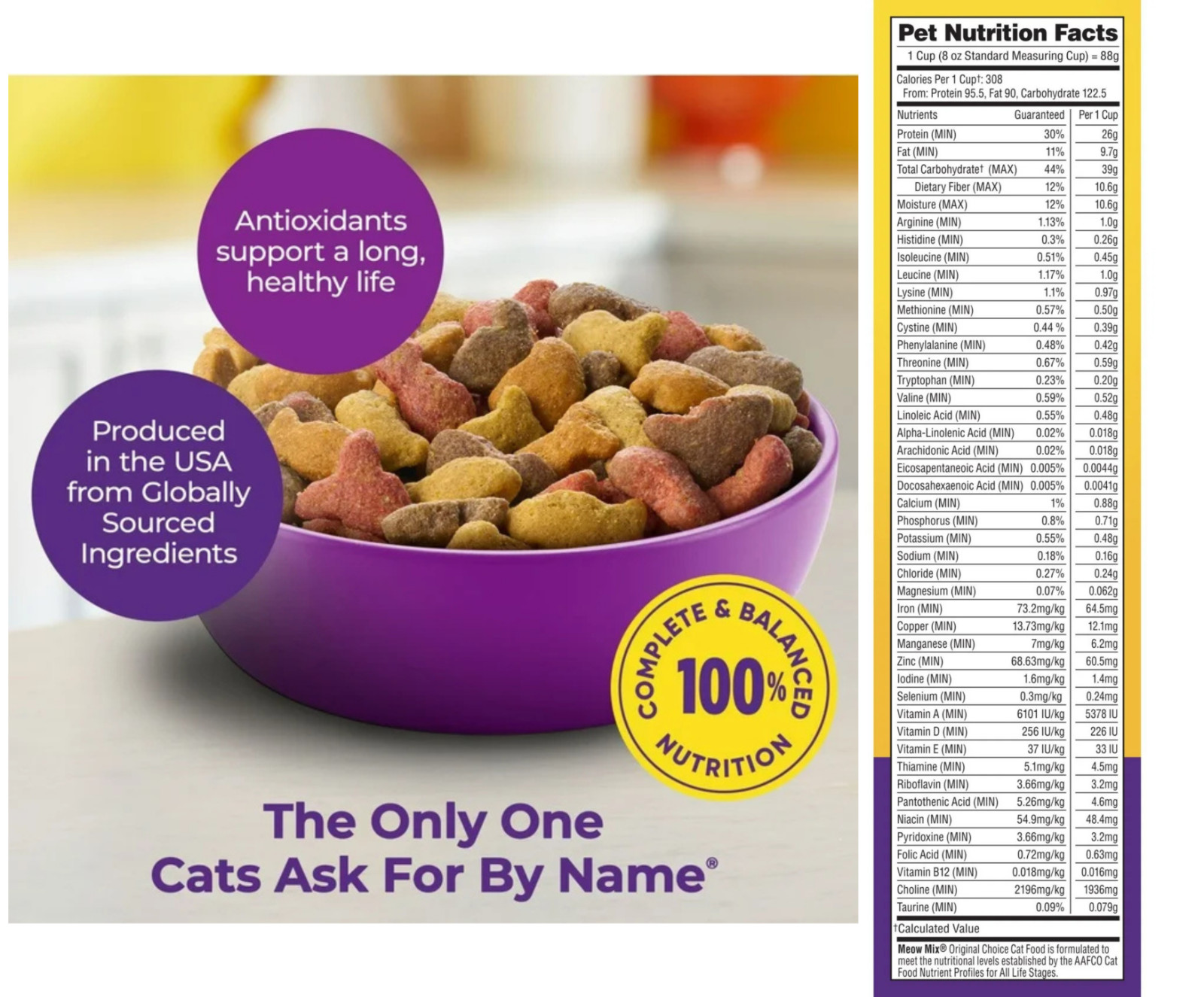 (2 PACK) Meow Mix Original Choice Dry Cat Food, 3.15 lb. Bag