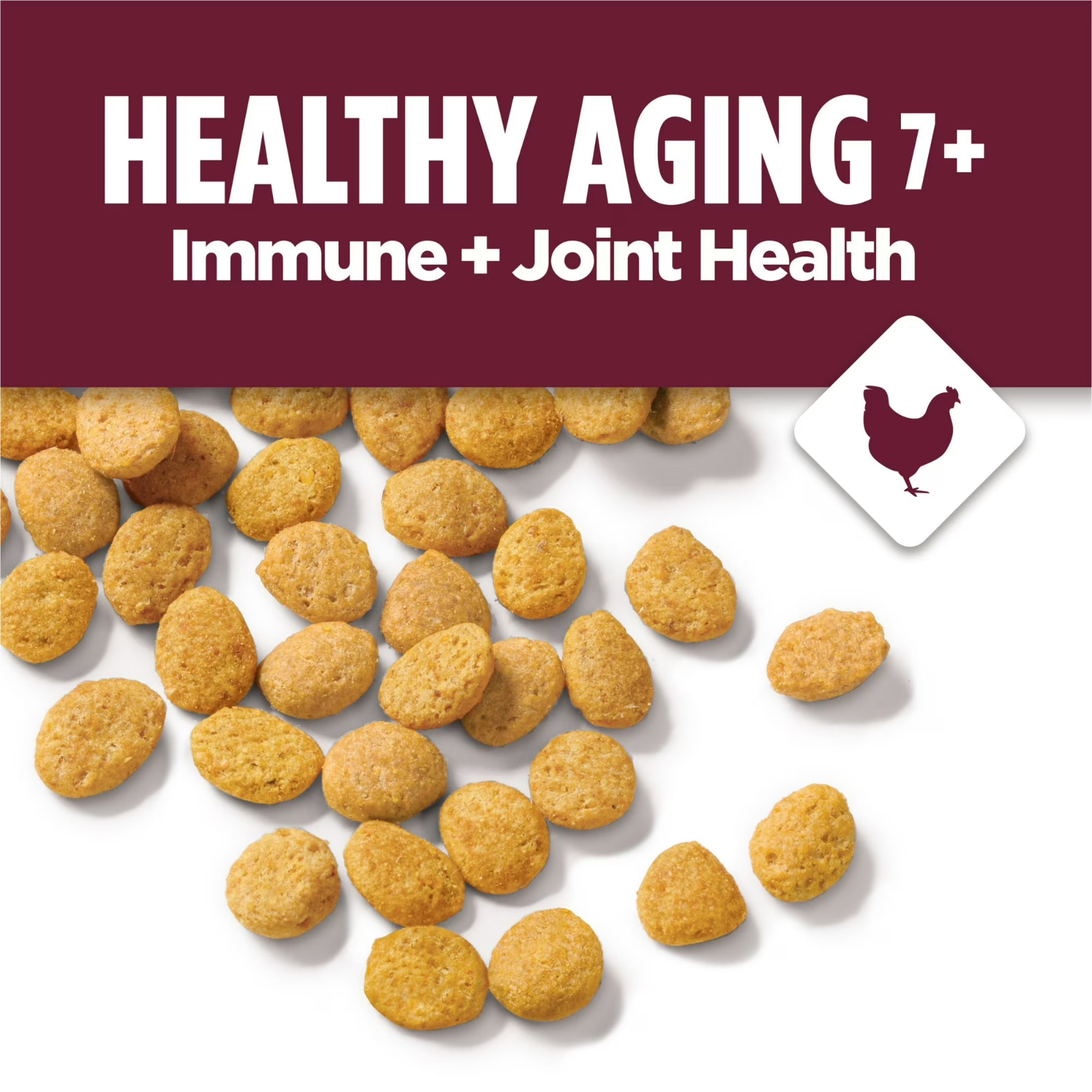 3 Pack Purina Cat Chow Healthy Aging 7+ Senior Dry Cat Food, Chicken, 14 lb. Bag
