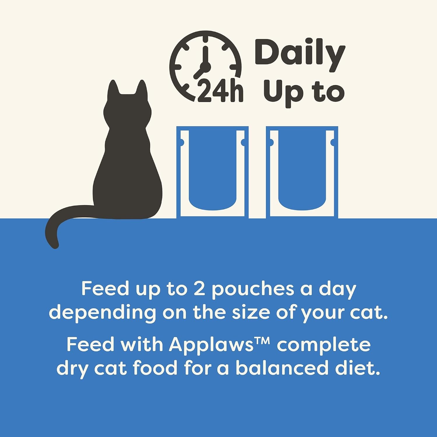 Applaws Natural Wet Cat Food in Mousse, Limited and Natural Ingredients, Grain-F