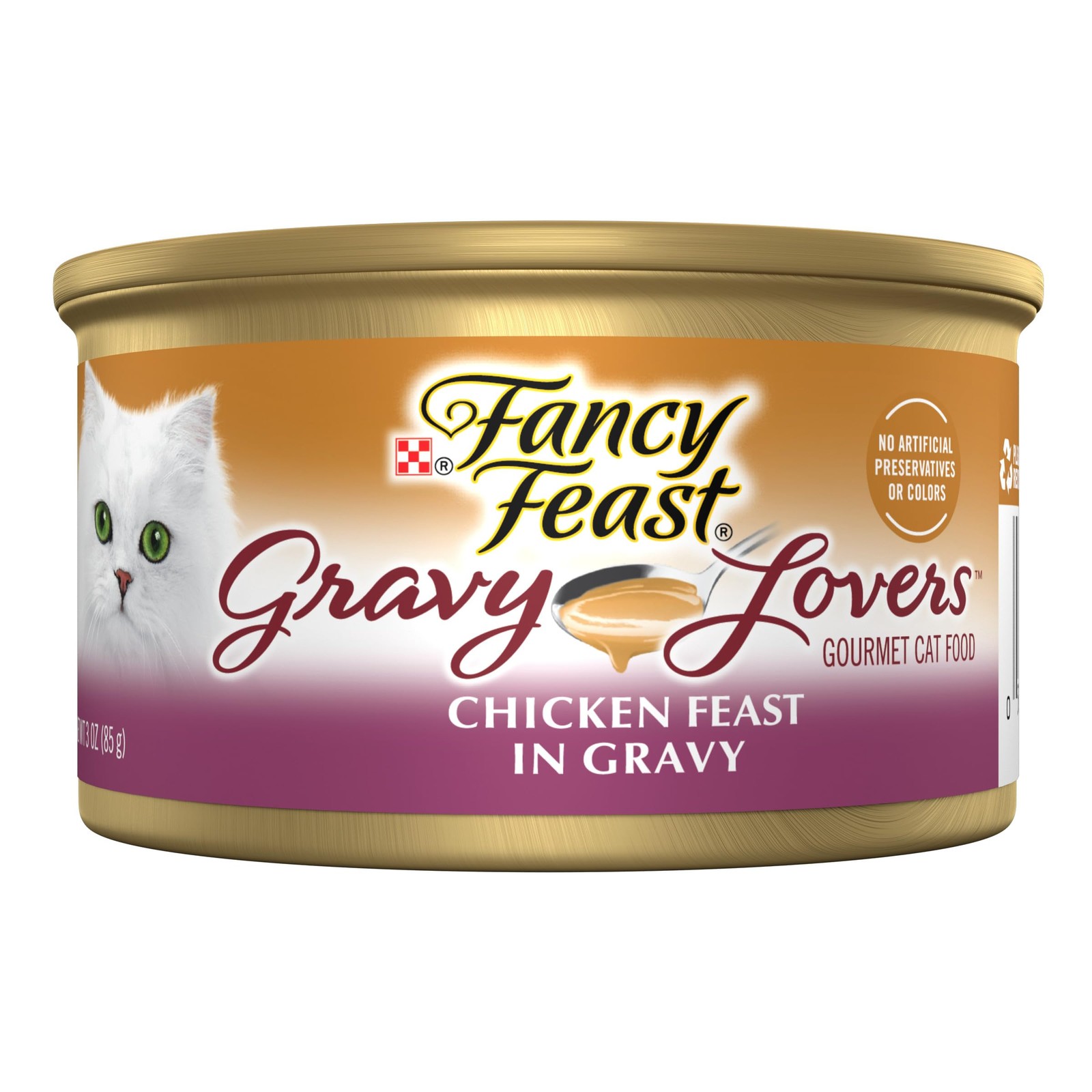 Purina Fancy Feast Gravy Lovers Chicken Feast in Grilled Gourmet Wet Cat Food…