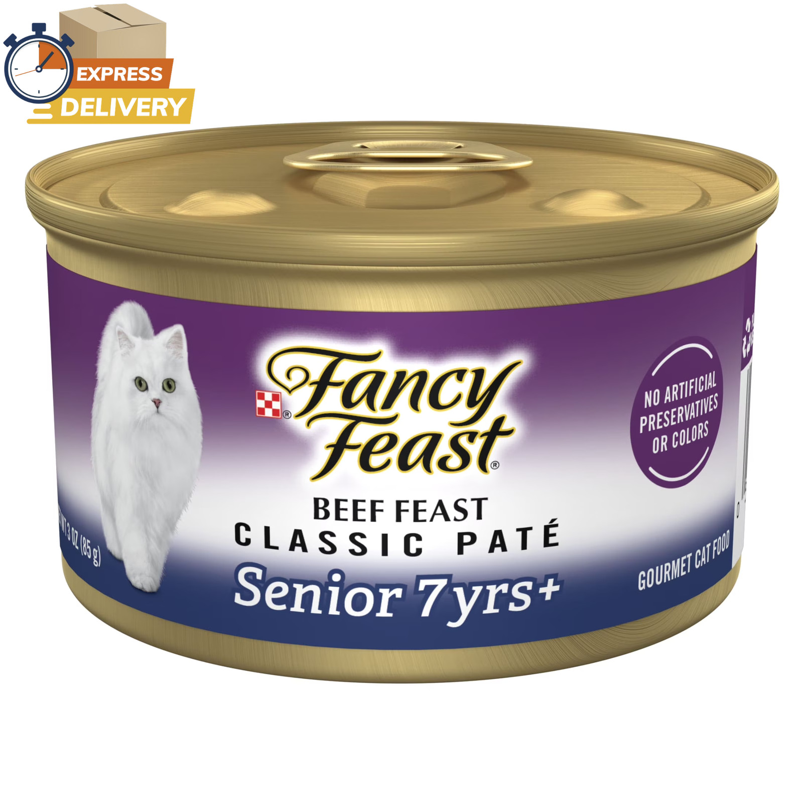 Purina Senior Classic Pate Kitten Food, Wet Cat Food, 3 Oz Cans, 24 Pack ✅ 👈