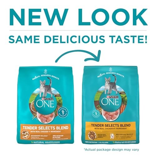Natural Dry Cat Food, Tender Selects Blend 7 Pound (Pack of 1) Chicken & Rice