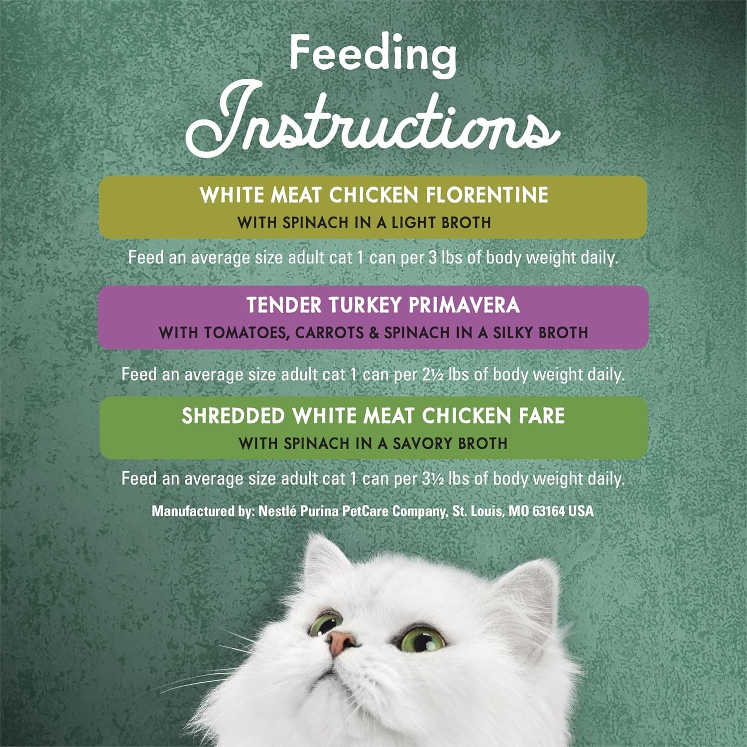 30 Pack Wet Cat Food Variety with Chicken, Turkey & Spinach – All Life Stages