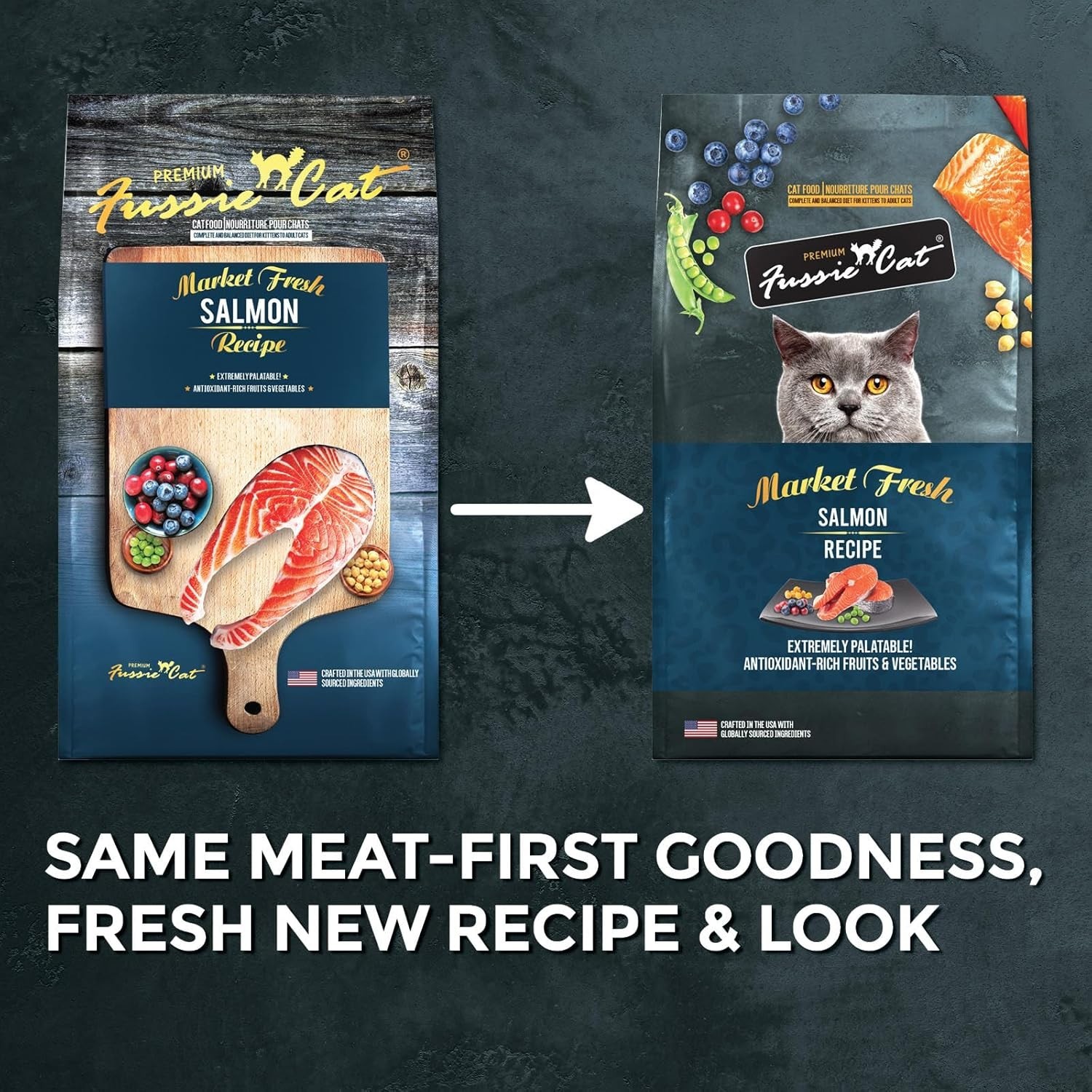 Highly Palatable 3.5lb Market Fresh Salmon Cat Food – Appetite Stimulation