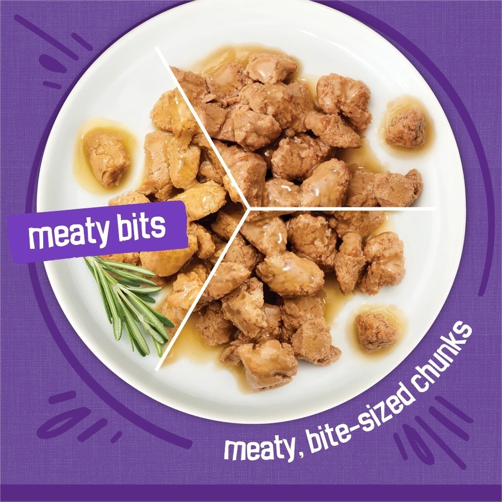 Grain-Free Wet Cat Food Variety Pack, 5.5 oz Cans, 24-Count, Pate & Shreds in