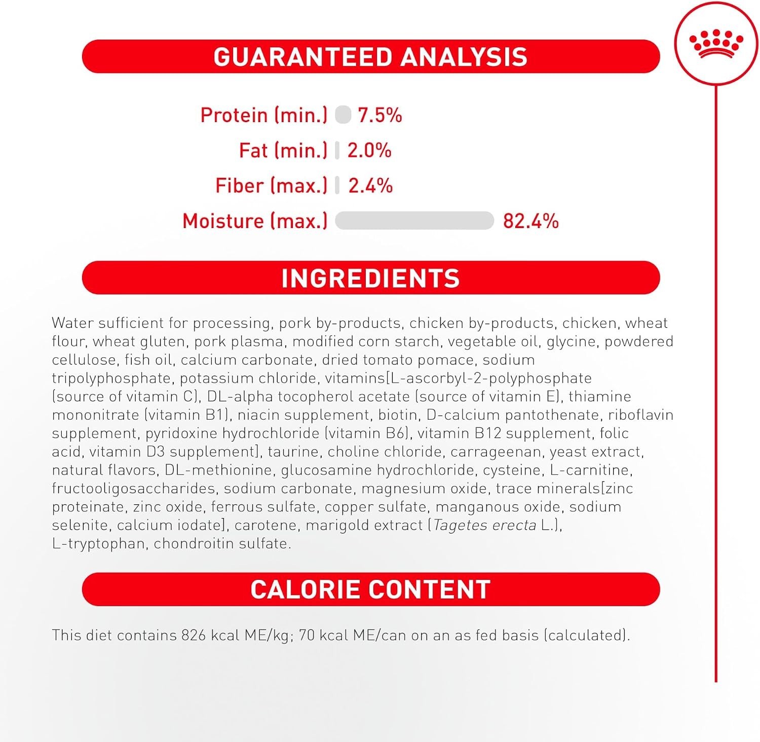 Royal Canin Feline Senior 11+ Wet Cat Food – Slices in Gravy, 3 Oz x 24 Cans