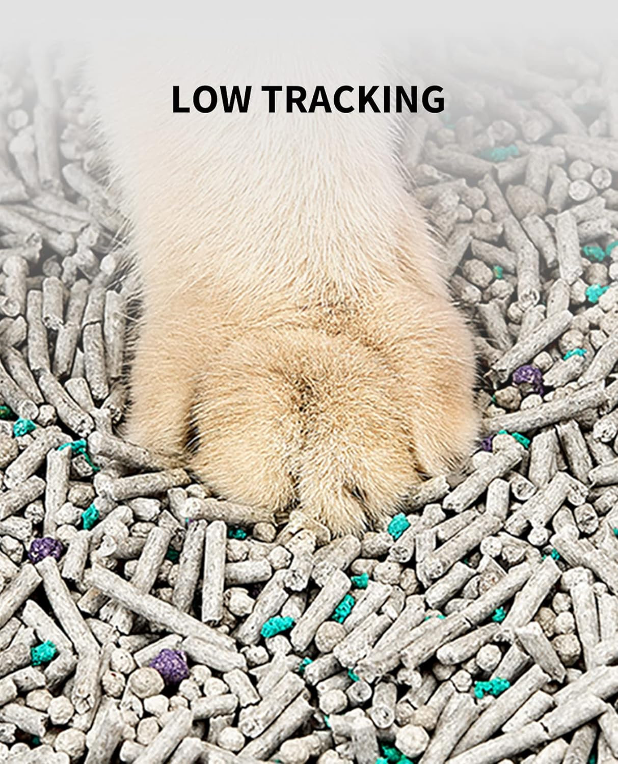 Mixed Cat Litter Fast Clumping,Flushable,Ultra Absorbent, 100% Natural Ingredien