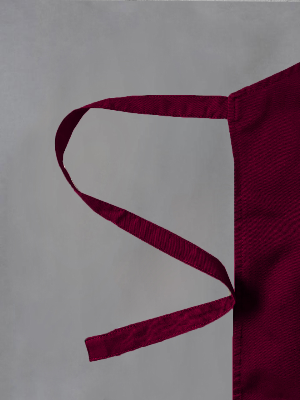 Delantal Gabardina Vino - Imagen 4